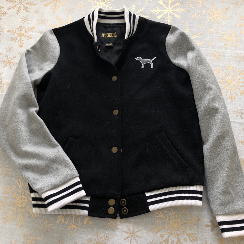 PINK VS Letterman Jacket